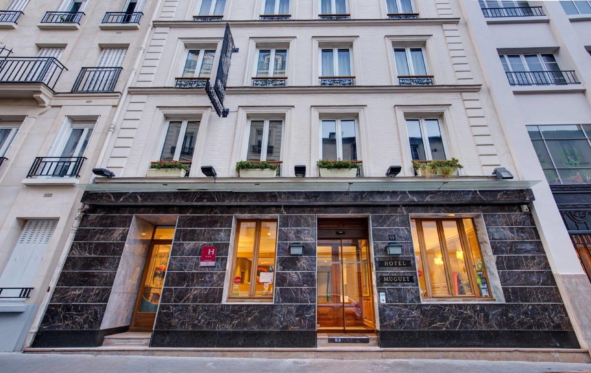 Hotel Muguet Paris Exterior foto